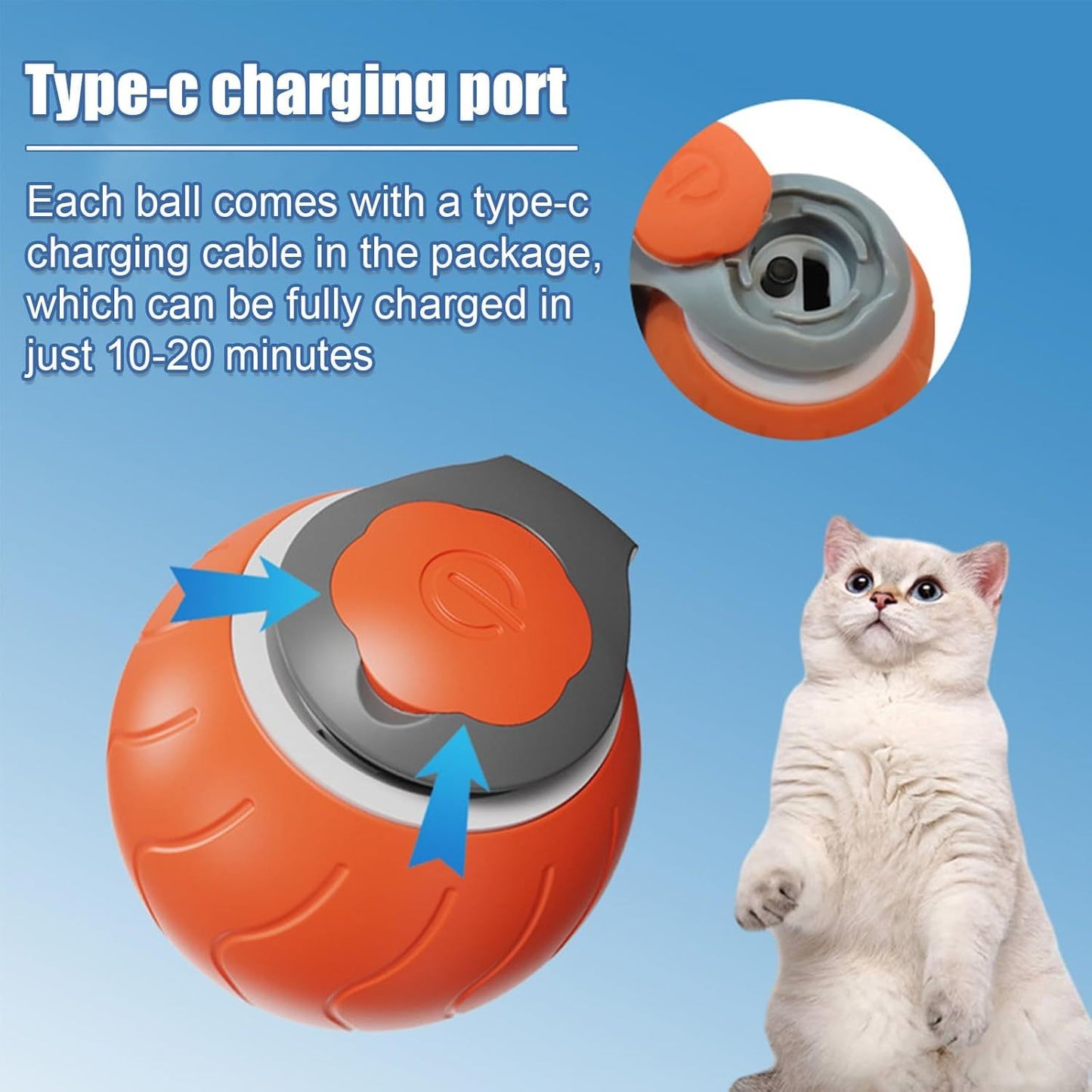 πΎ Speedy Tailβ’ Cat Toy β Adjustable Speed & USB Rechargeable Fun!
