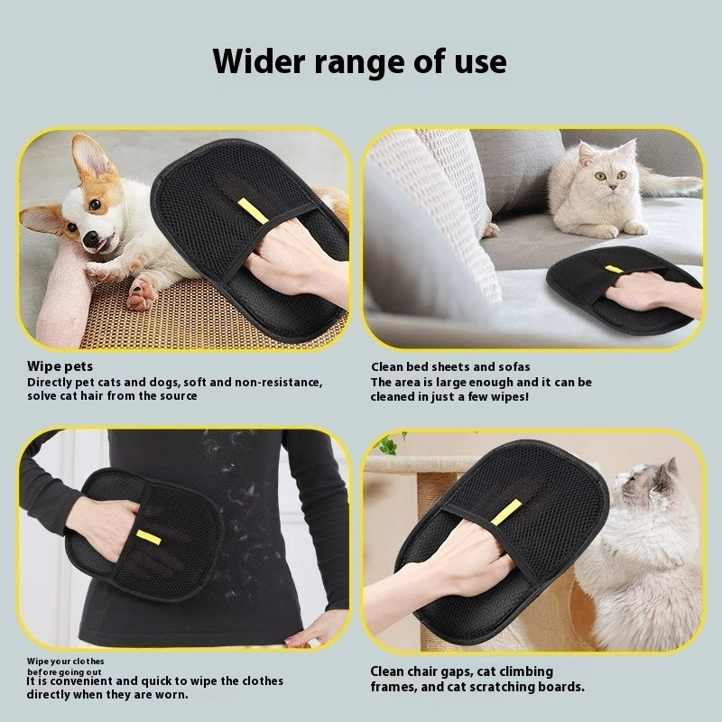 🐾 Pet Hair Remover Gloves – Gently Groom & De-Shed Cats & Dogs 🧤✨