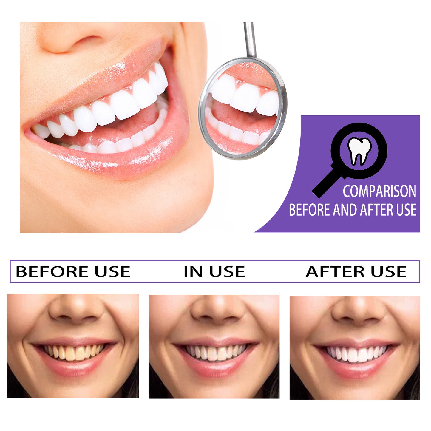 Teeth Whitening Toothpaste for Stain Removal and Brighter Smiles
