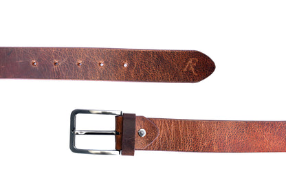 Jeereal Full Grain Leather Mens Belt