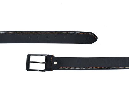 Smooth Triple Contrast Stitch Belt