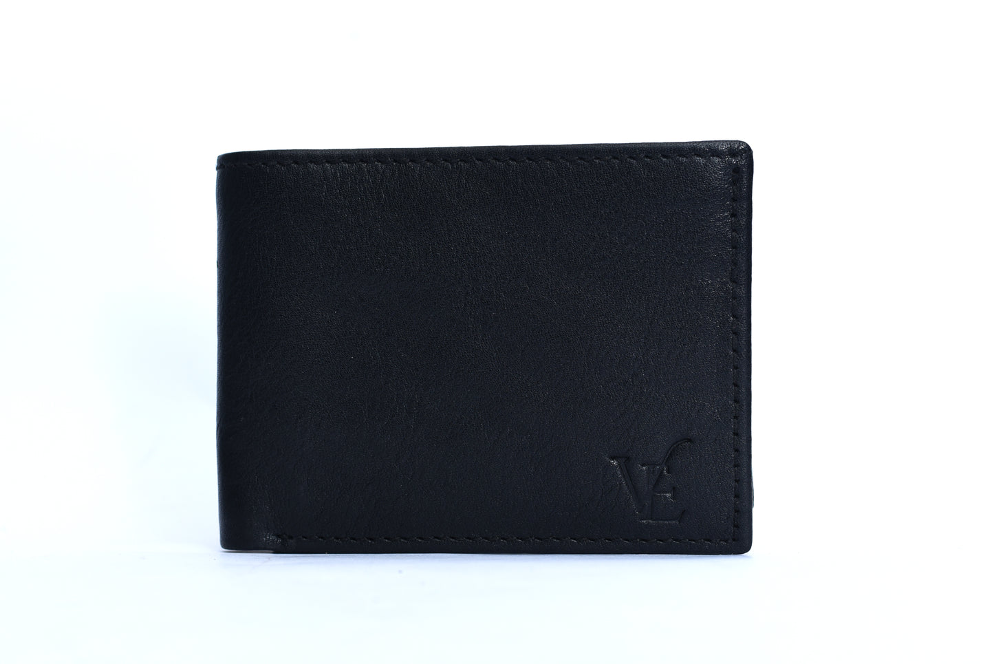 Black Slim Bifold Wallet
