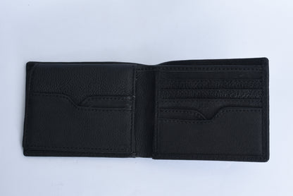 Black Slim Bifold Wallet
