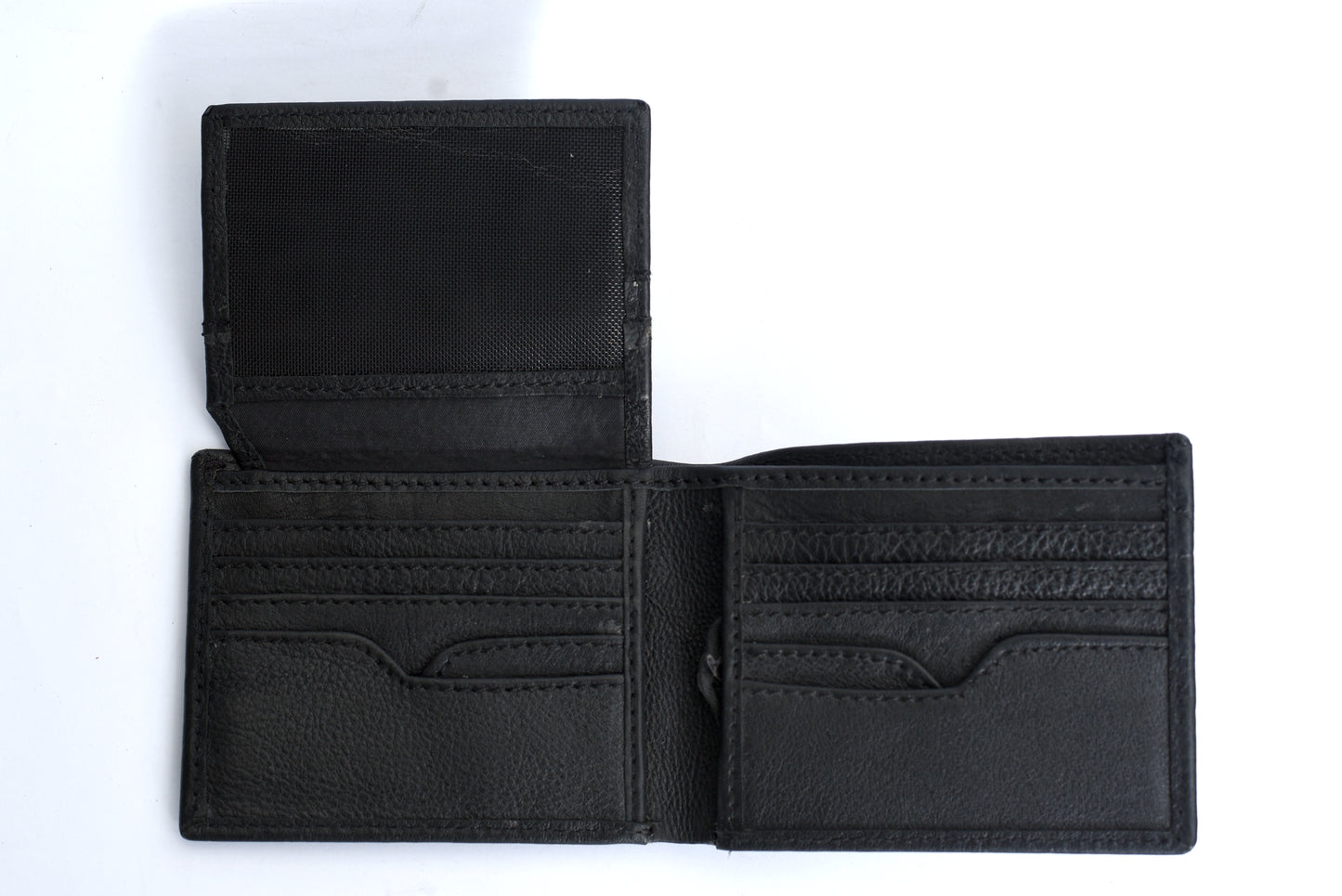 Black Slim Bifold Wallet