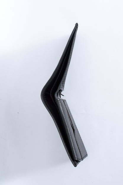 Black Slim Bifold Wallet