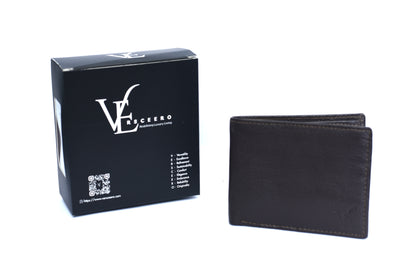 Dark brown Slim Bifold Wallet