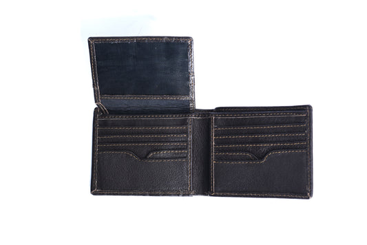 Dark brown Slim Bifold Wallet