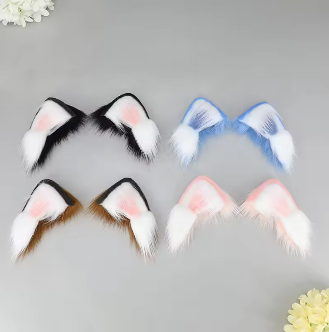 Removable Moving Ears Headband Rechargeable Cosplay Props Electric Hair🐱