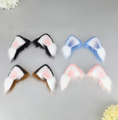 Removable Moving Ears Headband Rechargeable Cosplay Props Electric Hair🐱