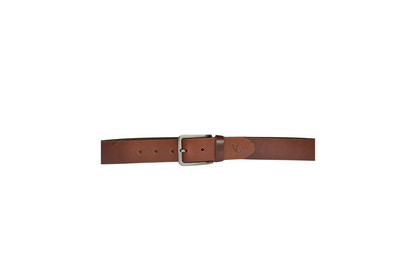Dark Brown Leather Belt