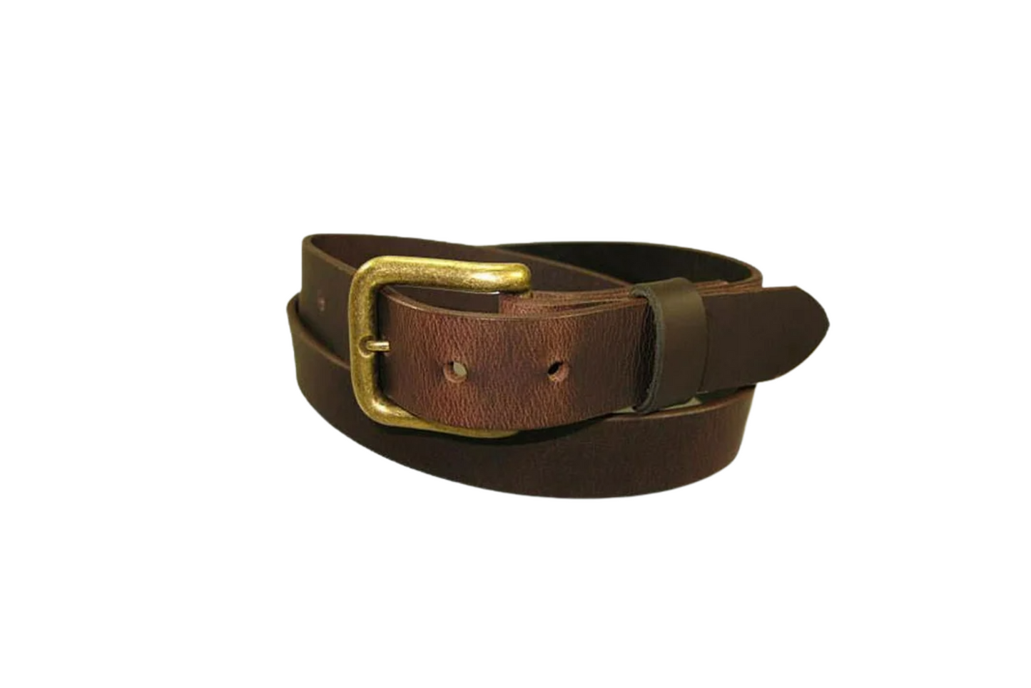 Brown Oil Pullup Leather Belt