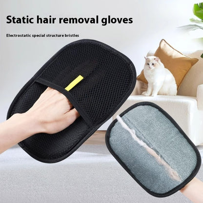 🐾 Pet Hair Remover Gloves – Gently Groom & De-Shed Cats & Dogs 🧤✨