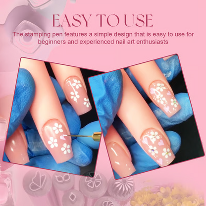 🔥LAST DAY 49% OFF - Nail Art Stamp Pen